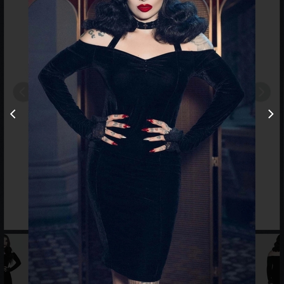 Killstar Dresses & Skirts - Killstar L'Amour Est Morte Party Dress